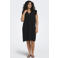 ONLY CARMAKOMA mini jurk zwart