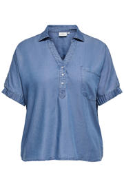 thumbnail: ONLY CARMAKOMA blousetop blauw