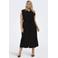 ONLY CARMAKOMA blousejurk zwart