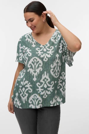 top groen/wit