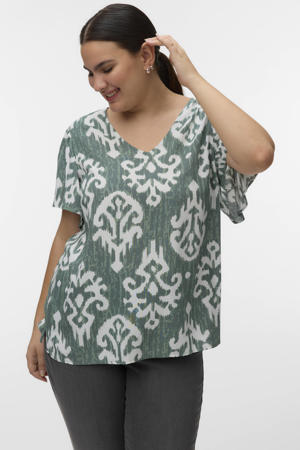 top groen/wit
