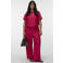 VERO MODA CURVE top broderie roze