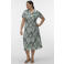 VERO MODA CURVE blousejurk groen