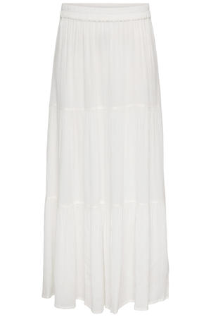maxi rok wit