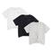 Abercrombie & Fitch T-shirt - wit / zwart / grijs (set van 3)