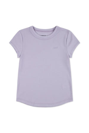 T-shirt lila rib gebreid