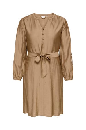cocktailjurk bruin