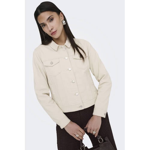 ONLY spijkerjas beige afbeelding