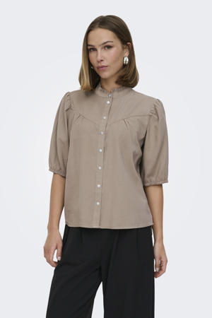 blouse lichtbruin