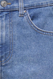 thumbnail: ONLY regular high waist denim short medium blue denim