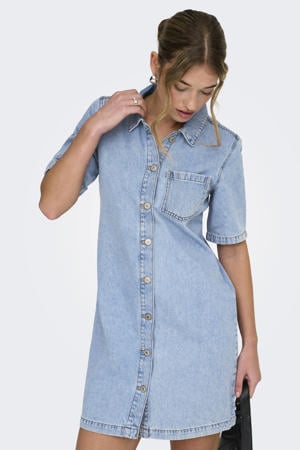 spijkerjurk light blue denim
