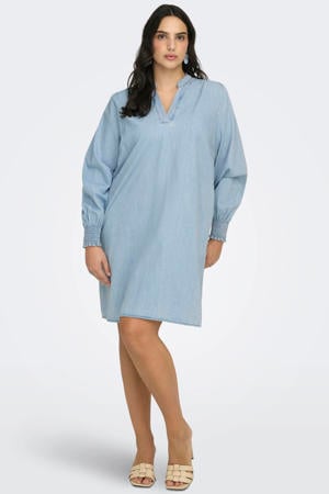 blousejurk blauw