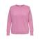 ONLY CARMAKOMA sweater met backprint roze
