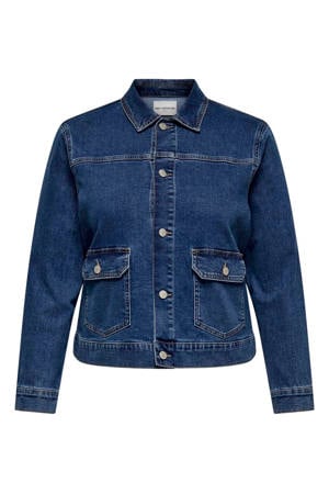 denim spijkerjas dark blue denim