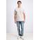 GABBIANO regular T-shirt met backprint ecru