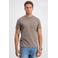 GABBIANO regular T-shirt met backprint bruin