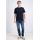 GABBIANO regular T-shirt donkerblauw