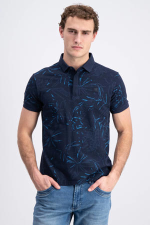 regular polo donkerblauw