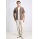 GABBIANO regular casual overhemd lichtbruin