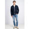 GABBIANO overshirt donkerblauw gebreid
