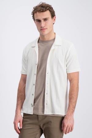 regular casual overhemd ecru