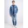 GABBIANO regular casual overhemd blauw