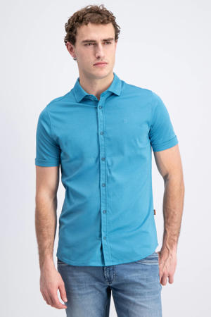 regular casual overhemd lichtblauw