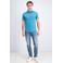 GABBIANO regular casual overhemd lichtblauw