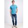 GABBIANO regular T-shirt lichtblauw