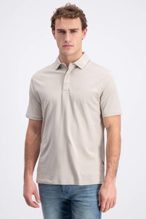 jersey regular polo ecru