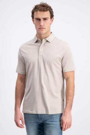 jersey regular polo ecru