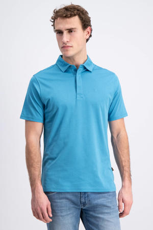 jersey regular polo lichtblauw