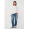 Esqualo sweater met backprint ecru