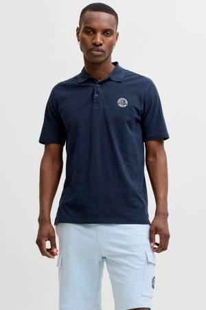 regular polo donkerblauw