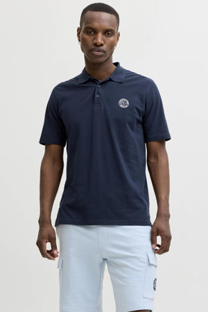 regular polo donkerblauw