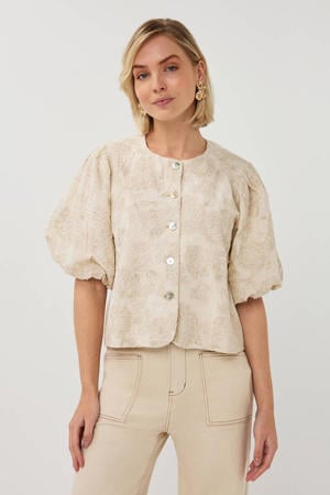 blouse ecru