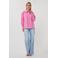 Esqualo gebloemde blouse roze