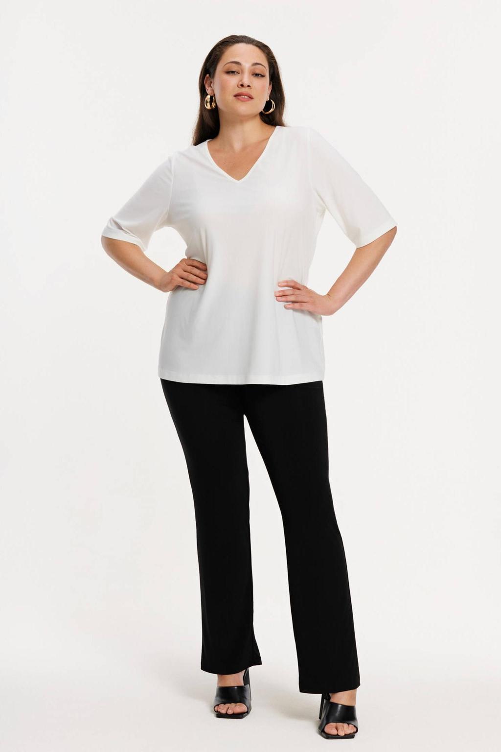 YOEK T-shirt ecru