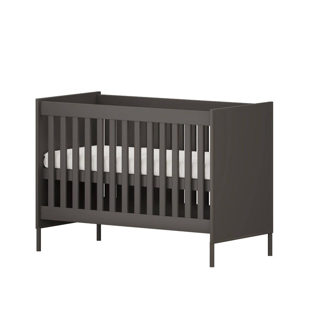 Born Lucky Lissabon Babybed Chocolate 60x120 cm