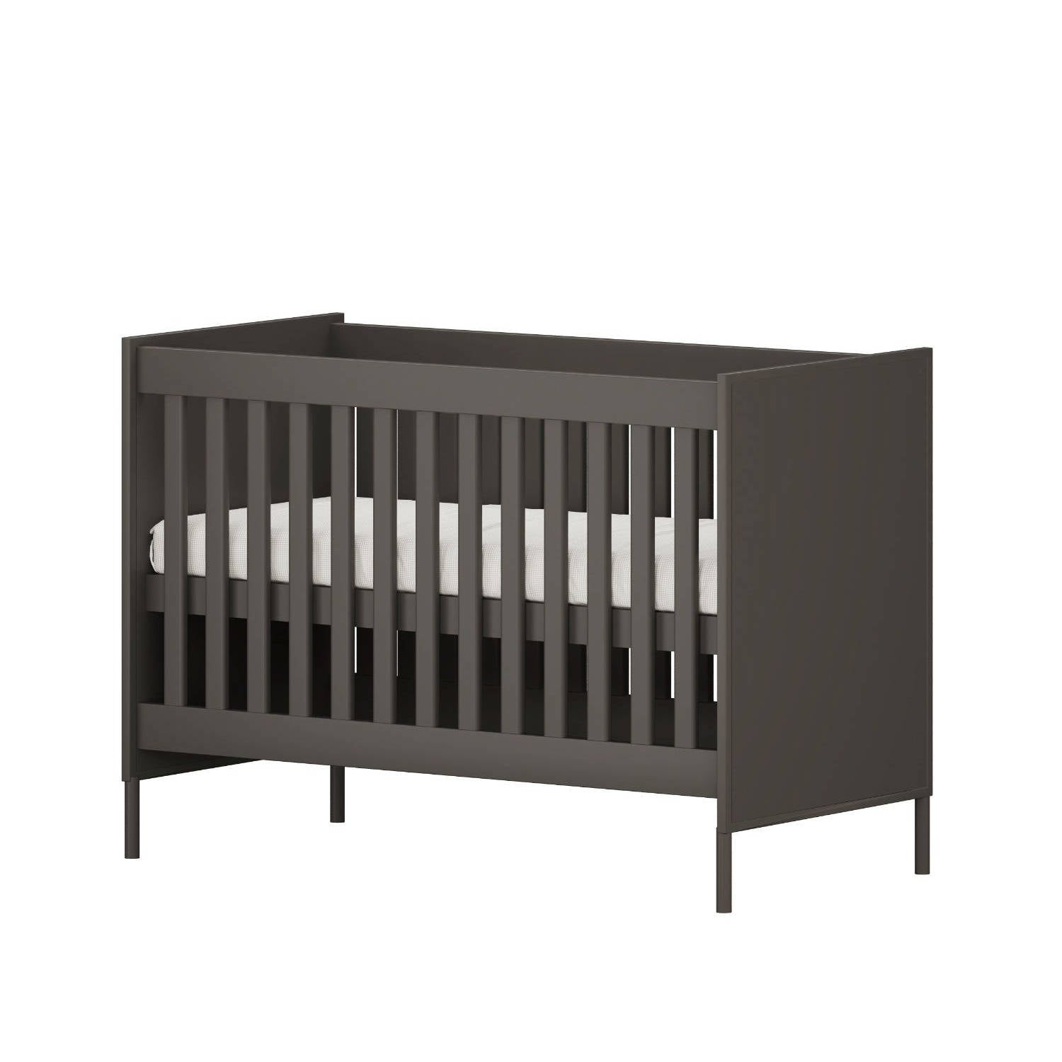 Born Lucky Lissabon Babybed Chocolate 60x120 cm