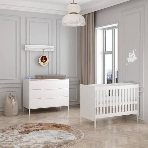Born Lucky Babykamer Santiago Wit 2-Delig afbeelding