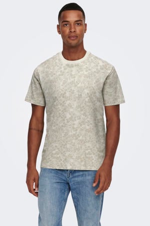 regular T-shirt beige