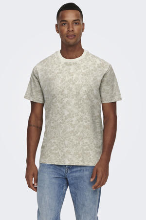 regular T-shirt beige