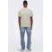ONLY & SONS regular T-shirt beige