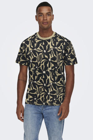 regular T-shirt beige