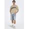 ONLY & SONS ONSCARL denim baggy short light blue denim