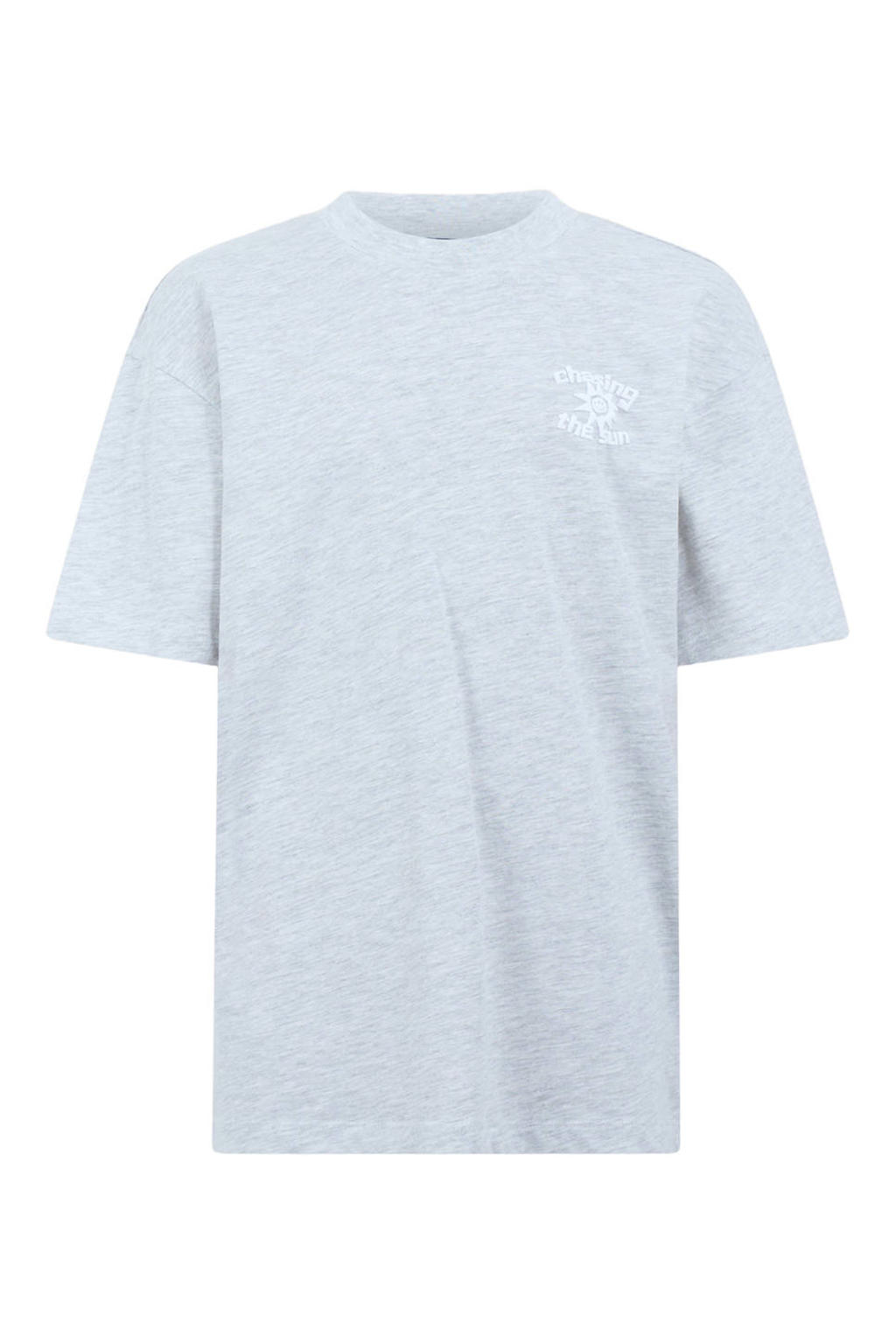 Shoeby T-shirt met backprint - lichtblauw