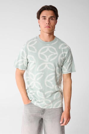 regular T-shirt lichtgroen