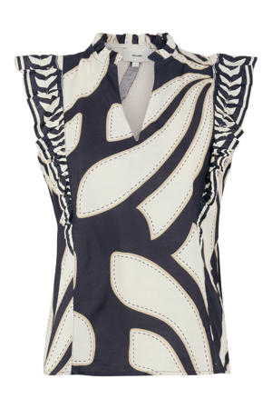 blousetop zwart