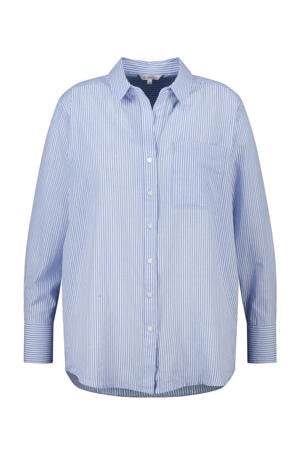 gestreepte blouse blauw